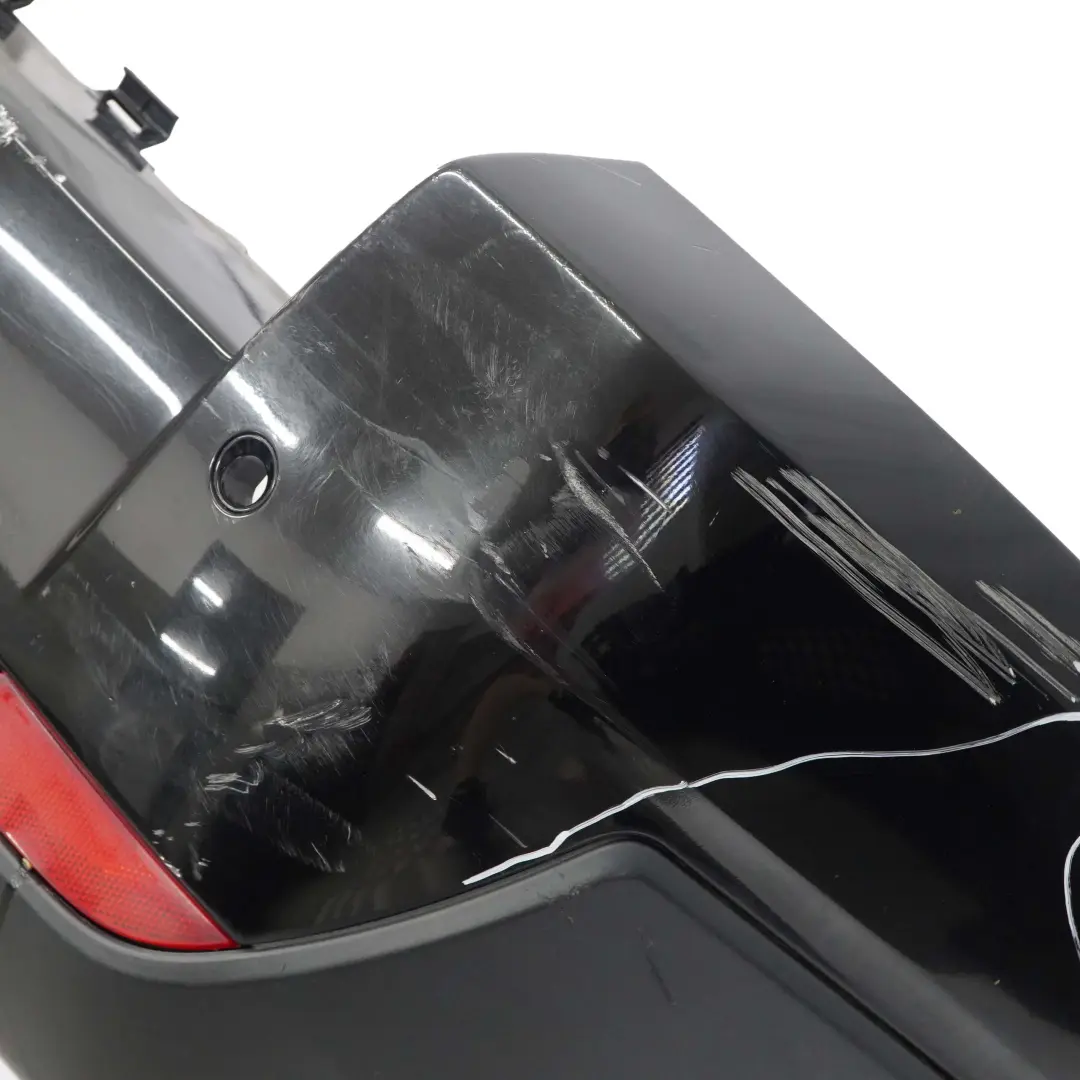 BMW X3 Series E83 LCI Rear Bumper PDC Schwarz 2 Black - 668 - SKU 0420654-SCH - Part number 0420654