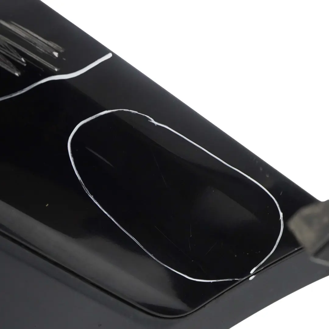 BMW X3 Series E83 LCI Rear Bumper PDC Schwarz 2 Black - 668 - SKU 0420654-SCH - Part number 0420654