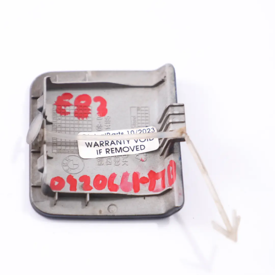 BMW X3 E83 LCI Cache Oeil Remorquage Capot Pare-chocs Arrière Bleu Montego - A51 - SKU 0420661-MTB - Numéro de pièce 0420661
