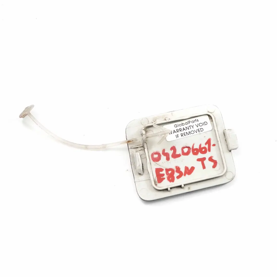 Hinten Stoßstange Klappe Abschleppöse Abdeckung Titansilber 354 für BMW X3 E83 LCI mit Teilenummer 0420661 BMW X3 E83 LCI Hinten Stoßstange Klappe Abschleppöse Abdeckung Titansilber 354 - SKU 0420661-TS - Teilenummer 0420661