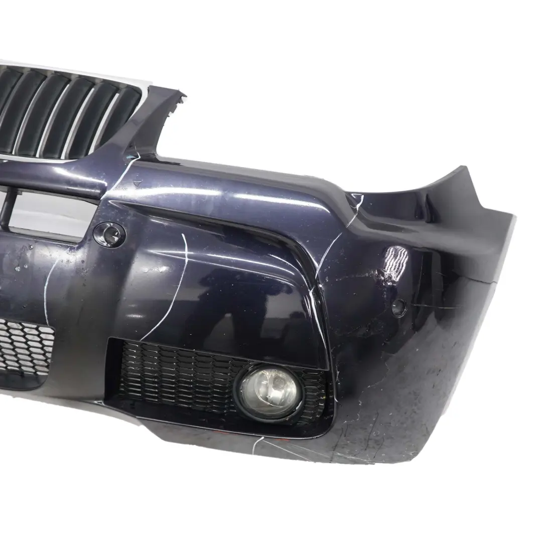 Complete Front Bumper PDC Monaco Blue Metallic - A35 to BMW X3 E83 LCI M Sport with Part number 0403466 BMW X3 E83 LCI M Sport Complete Front Bumper PDC Monaco Blue Metallic - A35 - SKU 0420663-MB - Part number 0403466