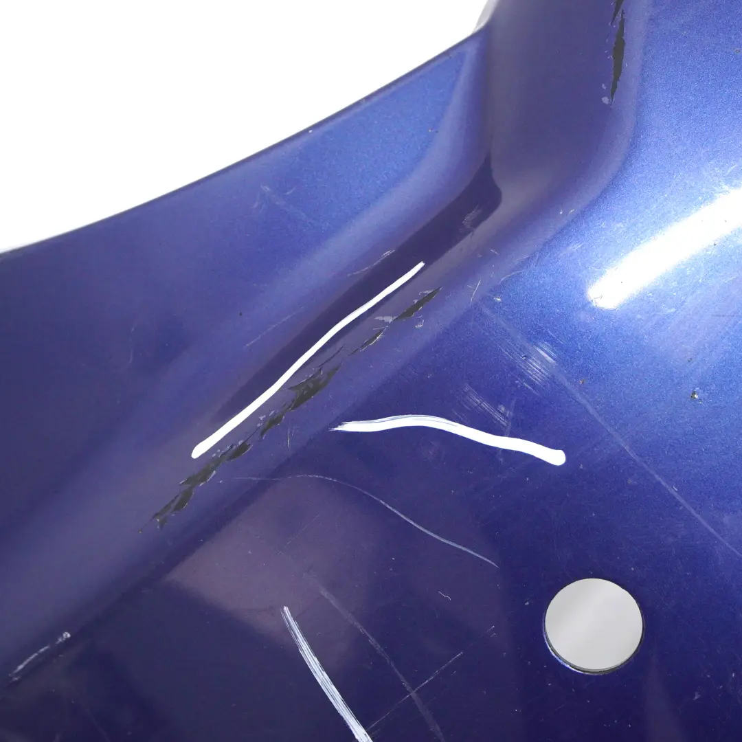 BMW X3 E83 LCI M Sport Complete Front Bumper PDC Mysticblau Blue - A07 - SKU 0420663-MYS - Part number 0420663