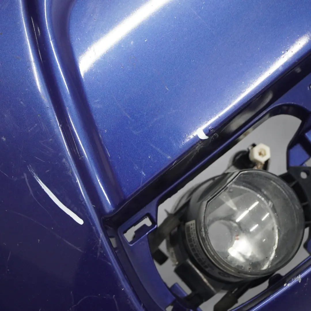 BMW X3 E83 LCI M Sport Complete Front Bumper PDC Mysticblau Blue - A07 - SKU 0420663-MYS - Part number 0420663