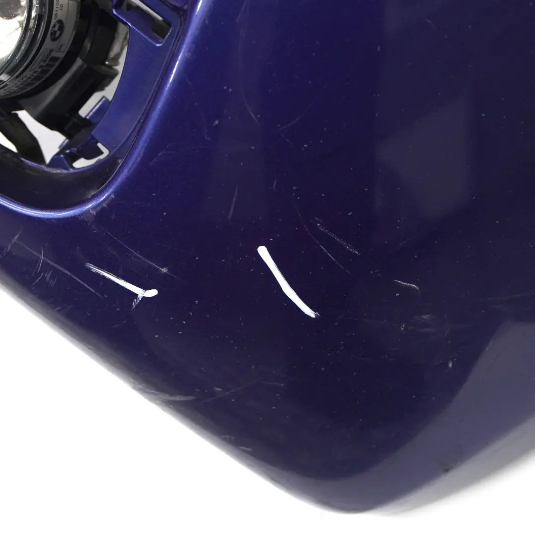 BMW X3 E83 LCI M Sport Complete Front Bumper PDC Mysticblau Blue - A07 - SKU 0420663-MYS - Part number 0420663