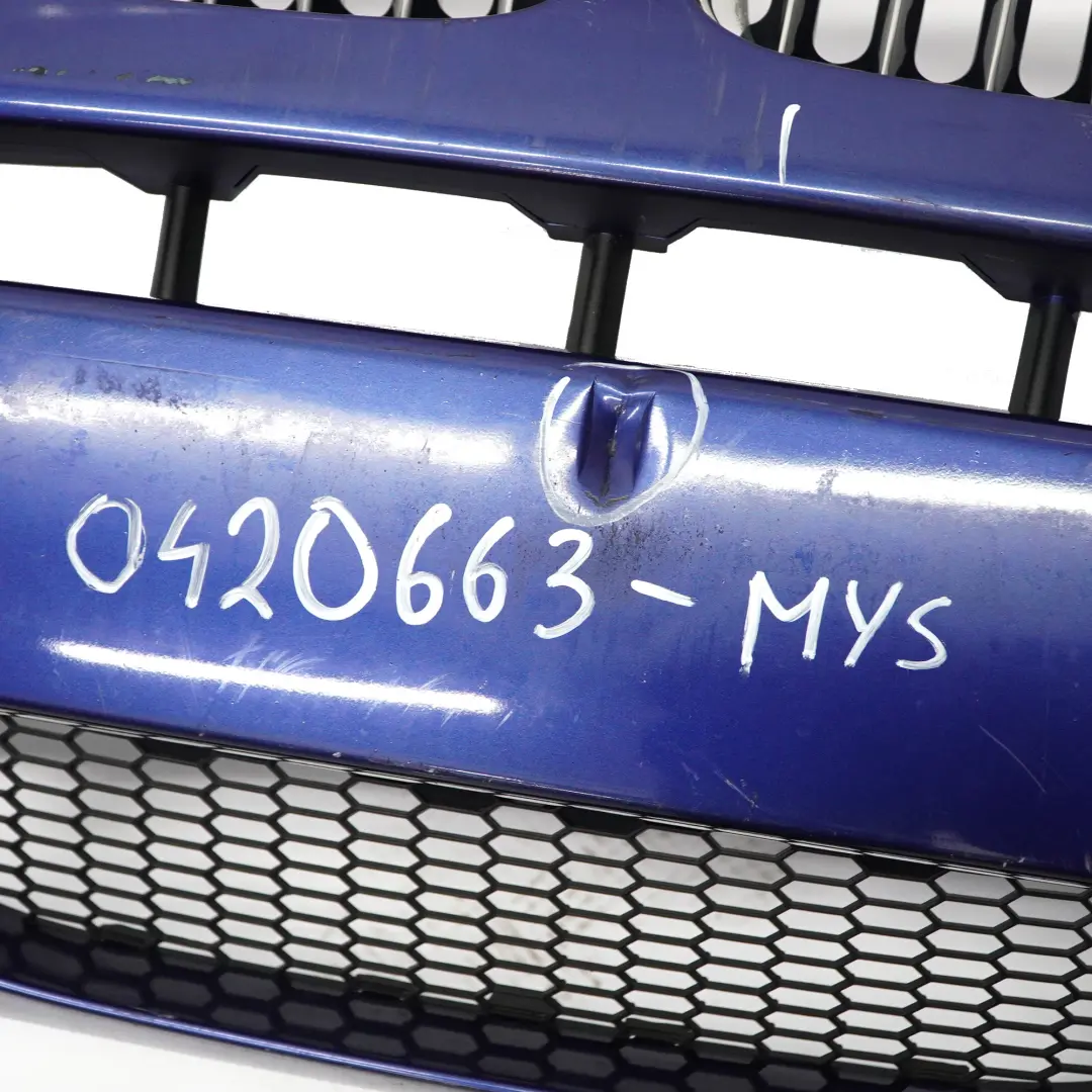 Complete Front Bumper PDC Mysticblau Blue - A07 to BMW X3 E83 LCI M Sport with Part number 0420663 BMW X3 E83 LCI M Sport Complete Front Bumper PDC Mysticblau Blue - A07 - SKU 0420663-MYS - Part number 0420663