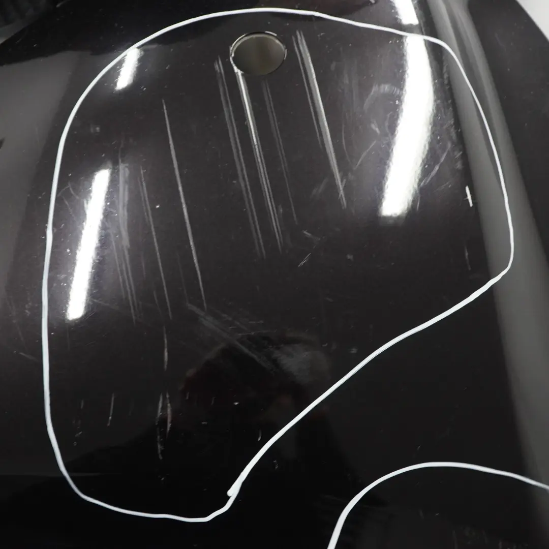  Front Bumper BMW X3 E83 LCI M Sport Complete Panel PDC Rubinschwarz Black - S23 - SKU 0420663-RUB - Part number 0420663