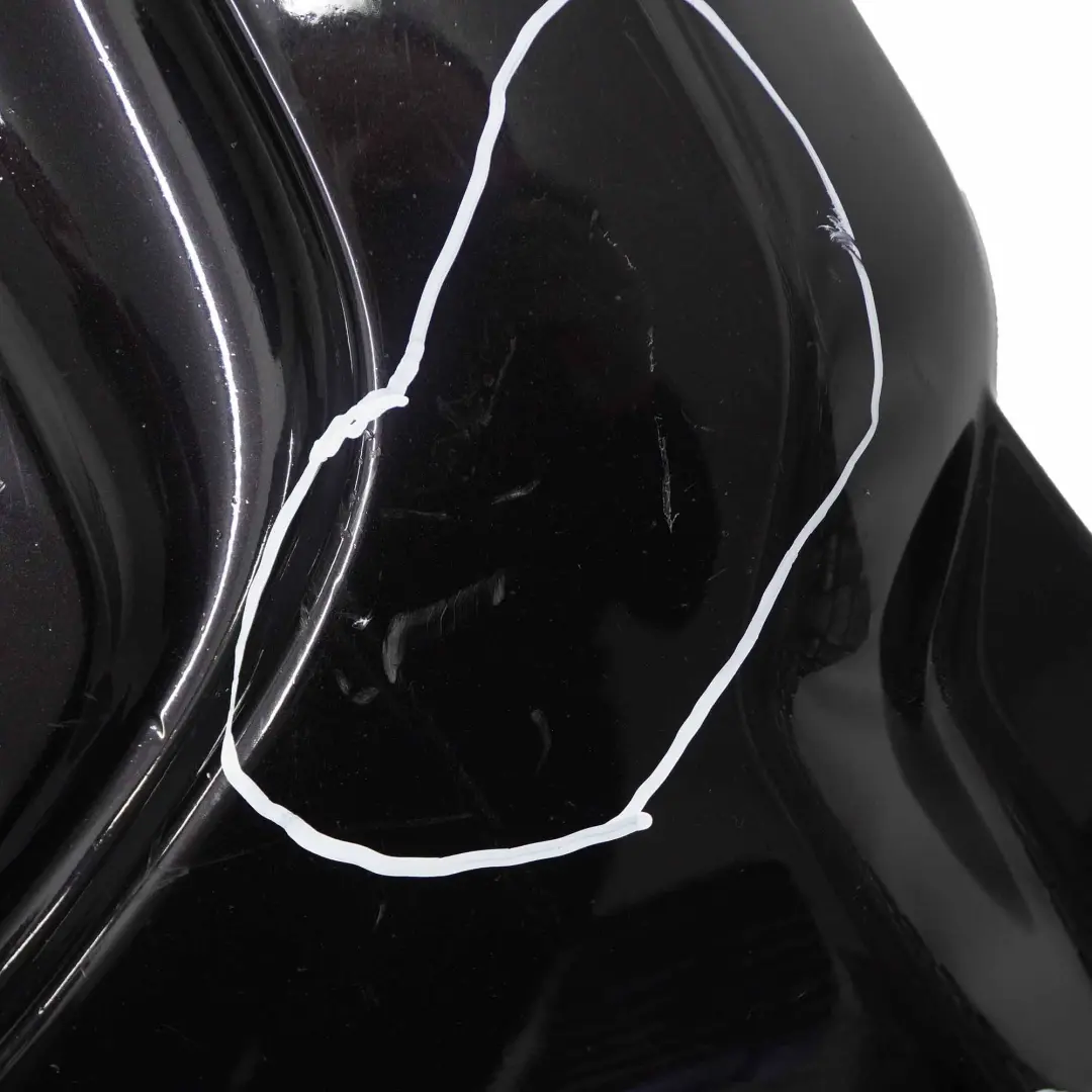 Front Bumper BMW X3 E83 LCI M Sport Complete Panel PDC Rubinschwarz Black - S23 - SKU 0420663-RUB - Part number 0420663