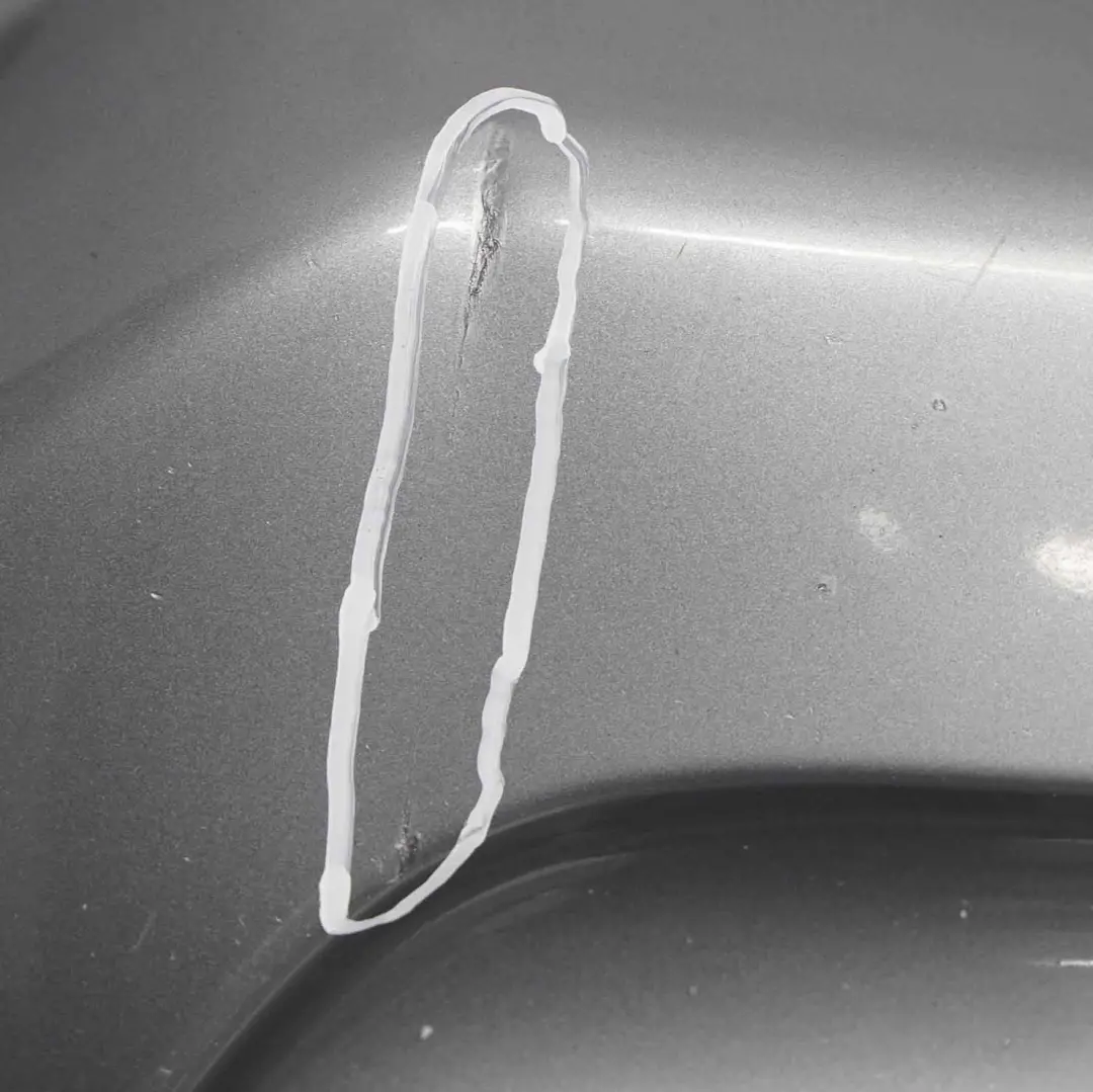 BMW X3 E83 LCI M Sport Complete Front Bumper PDC Silbergrau Silver Grey - A08 - SKU 0420663-SBG - Part number 0403466