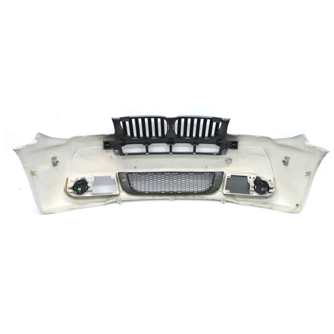 Complete Front Bumper PDC Titansilber Silver - 354 to BMW X3 E83 LCI M Sport with Part number 0403466 BMW X3 E83 LCI M Sport Complete Front Bumper PDC Titansilber Silver - 354 - SKU 0420663-TS2 - Part number 0403466
