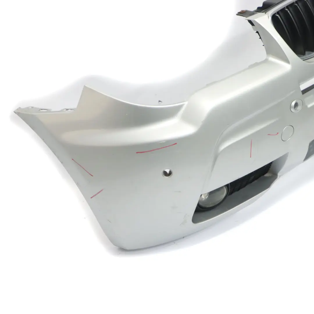 BMW X3 E83 LCI Zderzak Przedni M-Pakiet PDC Titansilber Silver - 354 - SKU 0420663-TS2 - Numer Części 0403466