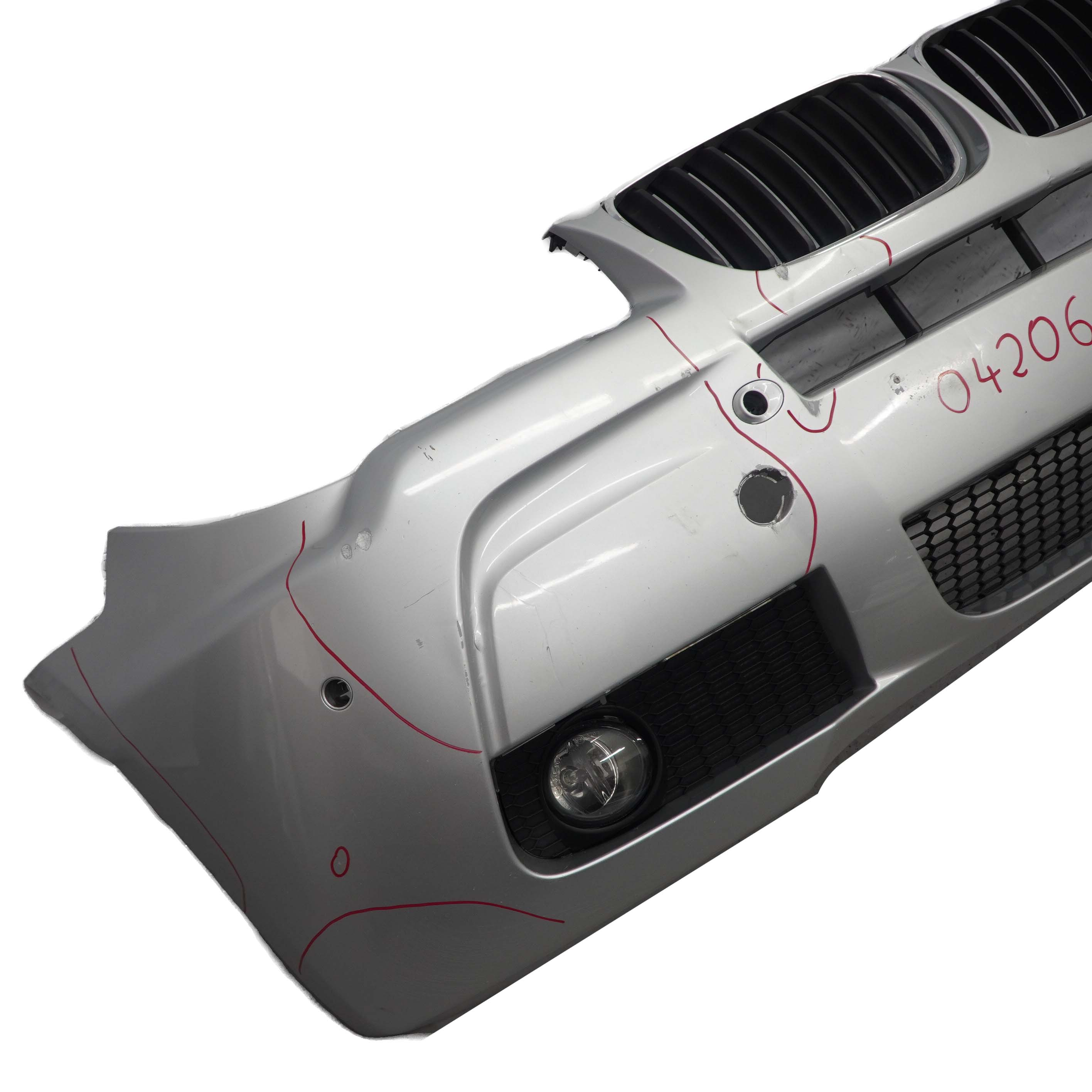 1UPJ-45181010]BMW X3 E83(LCI 後期)(PC25)フロントバンパー 中古