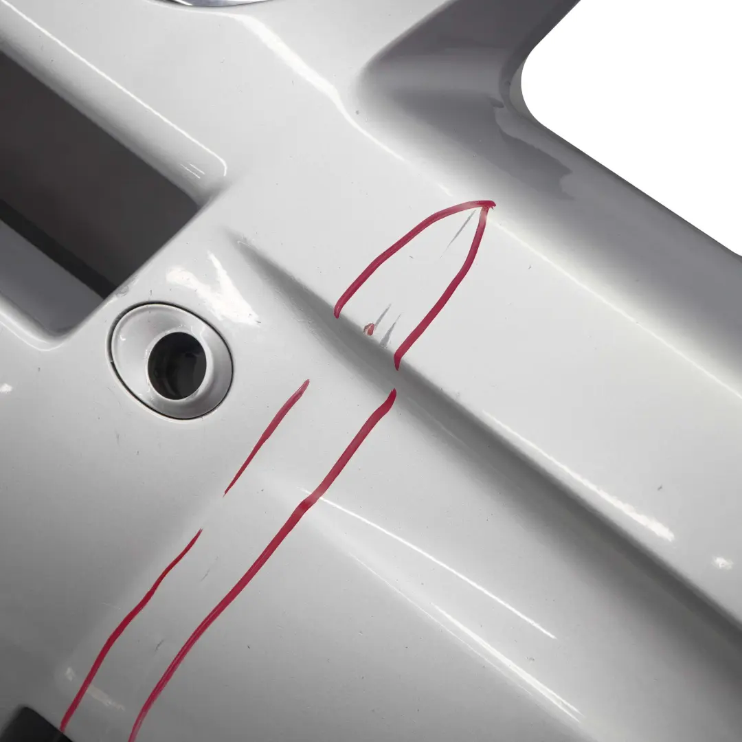 Complete Front Bumper PDC Titansilber Silver - 354 to BMW X3 E83 LCI M Sport with Part number 0403466 BMW X3 E83 LCI M Sport Complete Front Bumper PDC Titansilber Silver - 354 - SKU 0420663-TS - Part number 0403466