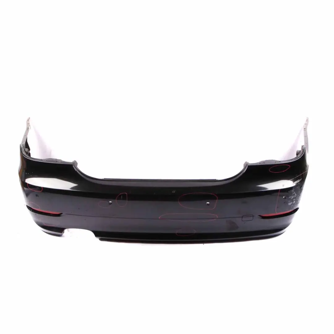 BMW E60 LCI Rear Bumper Saloon PDC Trim Panel Cover Black Sapphire Metallic 475 - SKU 0422349-BS1 - Part number 0422349