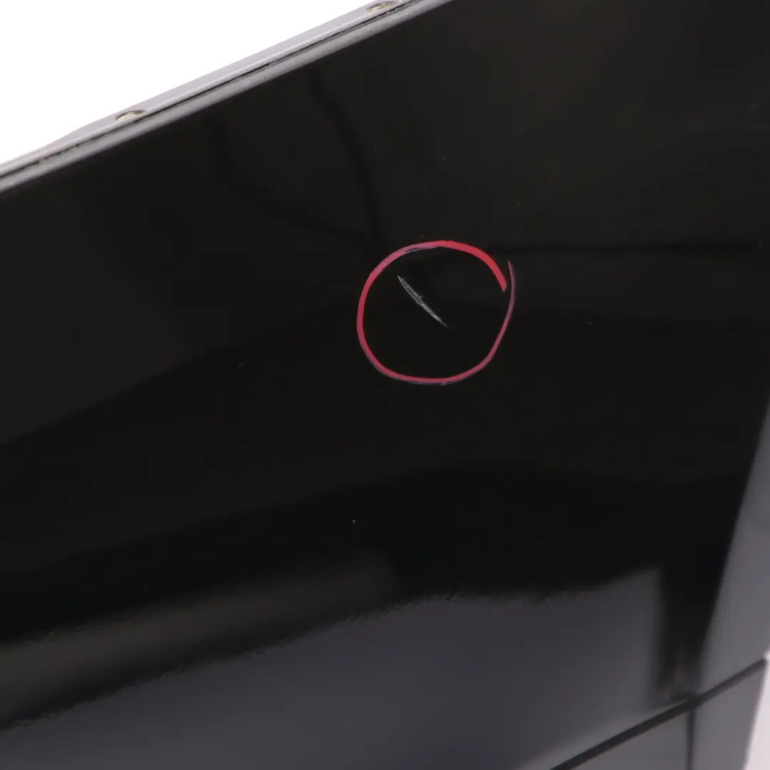 BMW E60 LCI Rear Bumper Saloon PDC Trim Panel Cover Black Sapphire Metallic 475 - SKU 0422349-BS1 - Part number 0422349