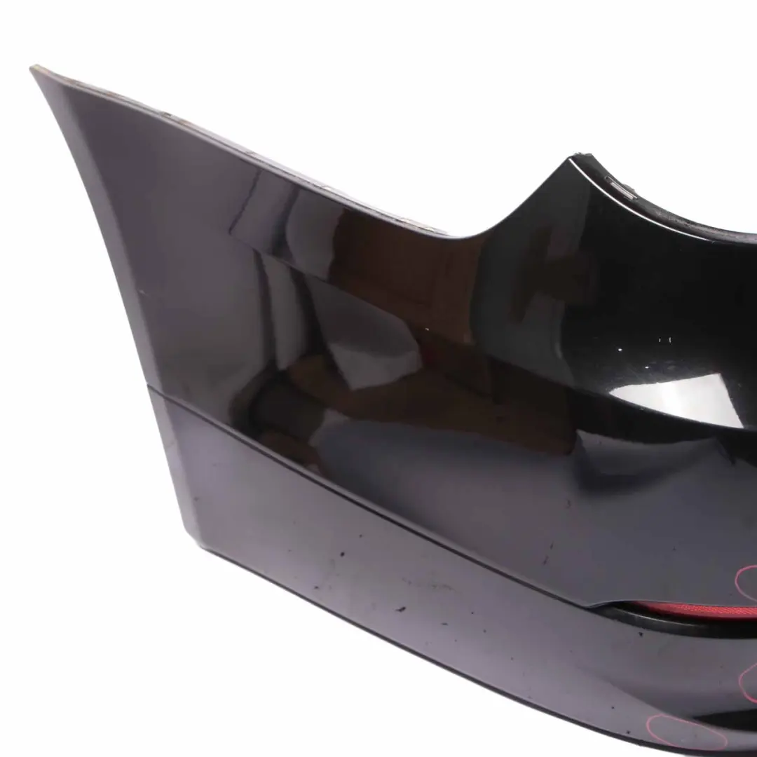 BMW E60 LCI Rear Bumper Saloon PDC Trim Panel Cover Black Sapphire Metallic 475 - SKU 0422349-BS1 - Part number 0422349