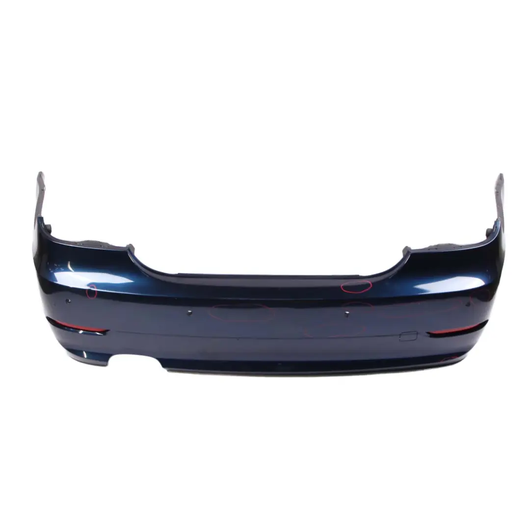 Bumper PDC Tiefseeblau Deep Sea Blue - A76 to BMW 5 Series E60 Saloon Rear with Part number 0422349 BMW 5 Series E60 Saloon Rear Bumper PDC Tiefseeblau Deep Sea Blue - A76 - SKU 0422349-DSB - Part number 0422349