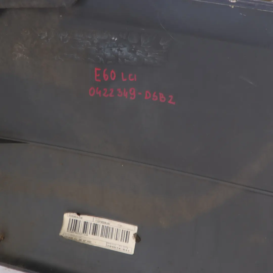Bumper Rear PDC Trim Panel Tiefseeblau Deep Sea Blue Metallic - A76 to BMW E60 LCI with Part number 0422349 BMW E60 LCI Bumper Rear PDC Trim Panel Tiefseeblau Deep Sea Blue Metallic - A76 - SKU 0422349-DSB2 - Part number 0422349