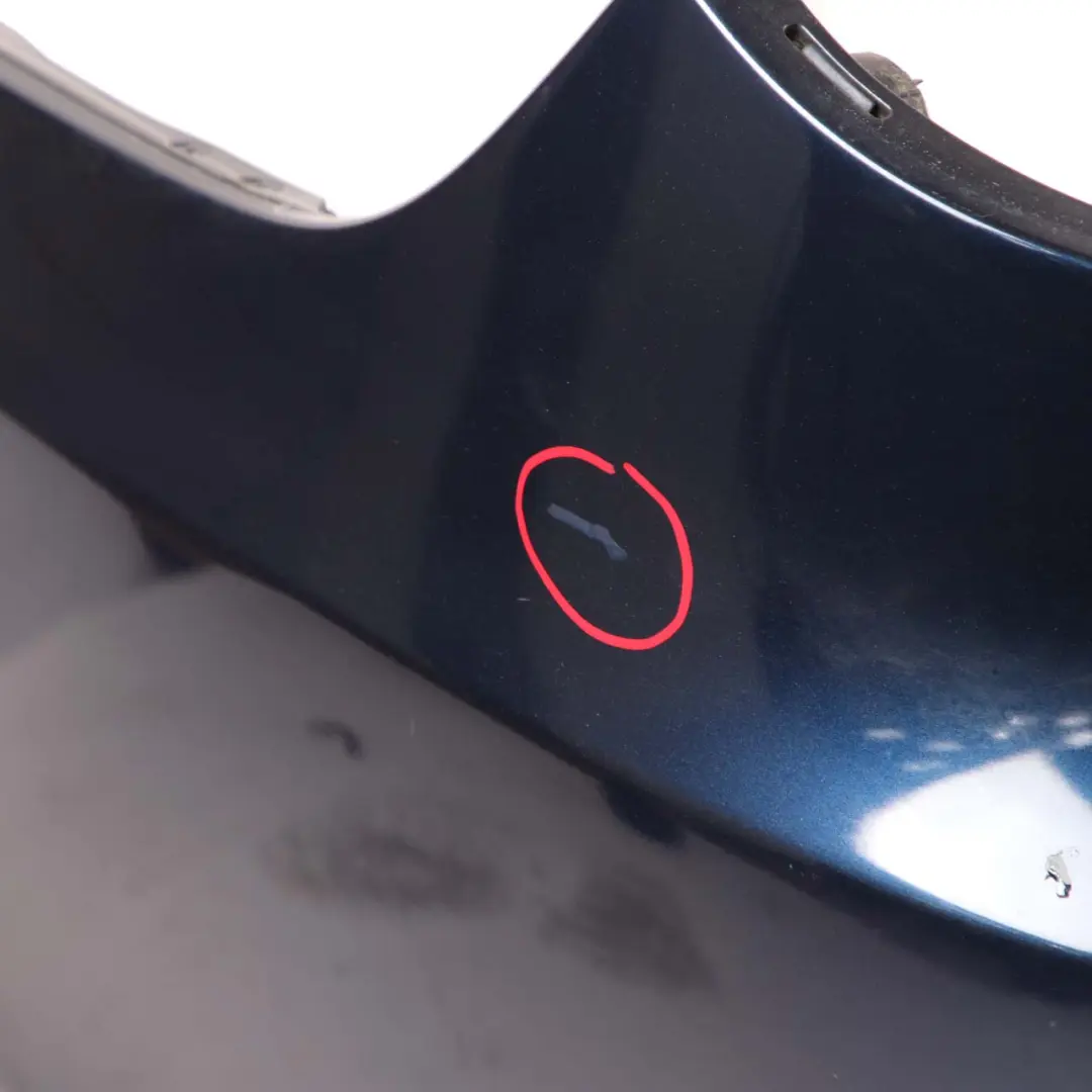 Bumper Rear PDC Trim Panel Tiefseeblau Deep Sea Blue Metallic - A76 to BMW E60 LCI with Part number 0422349 BMW E60 LCI Bumper Rear PDC Trim Panel Tiefseeblau Deep Sea Blue Metallic - A76 - SKU 0422349-DSB2 - Part number 0422349