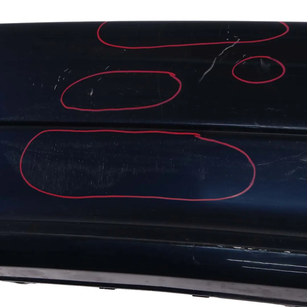 Bumper Rear PDC Trim Panel Tiefseeblau Deep Sea Blue Metallic - A76 to BMW E60 LCI with Part number 0422349 BMW E60 LCI Bumper Rear PDC Trim Panel Tiefseeblau Deep Sea Blue Metallic - A76 - SKU 0422349-DSB2 - Part number 0422349