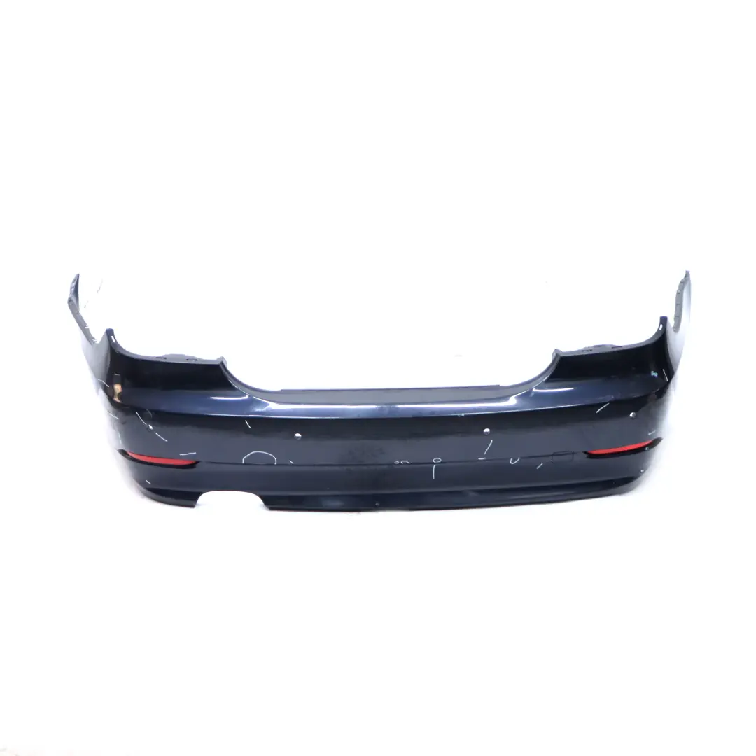 BMW E60 LCI Rear Bumper PDC Monacoblau Monaco Blue Metallic - A35 - SKU 0422349-MB2 - Part number 0422349