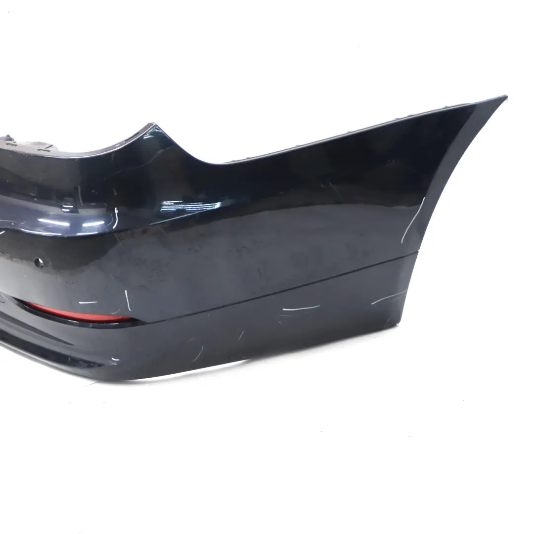 BMW E60 LCI Rear Bumper PDC Monacoblau Monaco Blue Metallic - A35 - SKU 0422349-MB2 - Part number 0422349