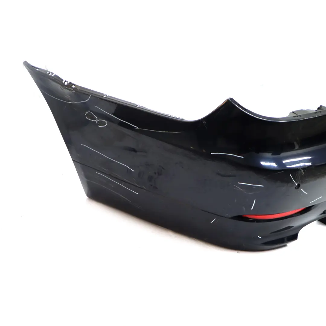 BMW E60 LCI Rear Bumper PDC Monacoblau Monaco Blue Metallic - A35 - SKU 0422349-MB2 - Part number 0422349
