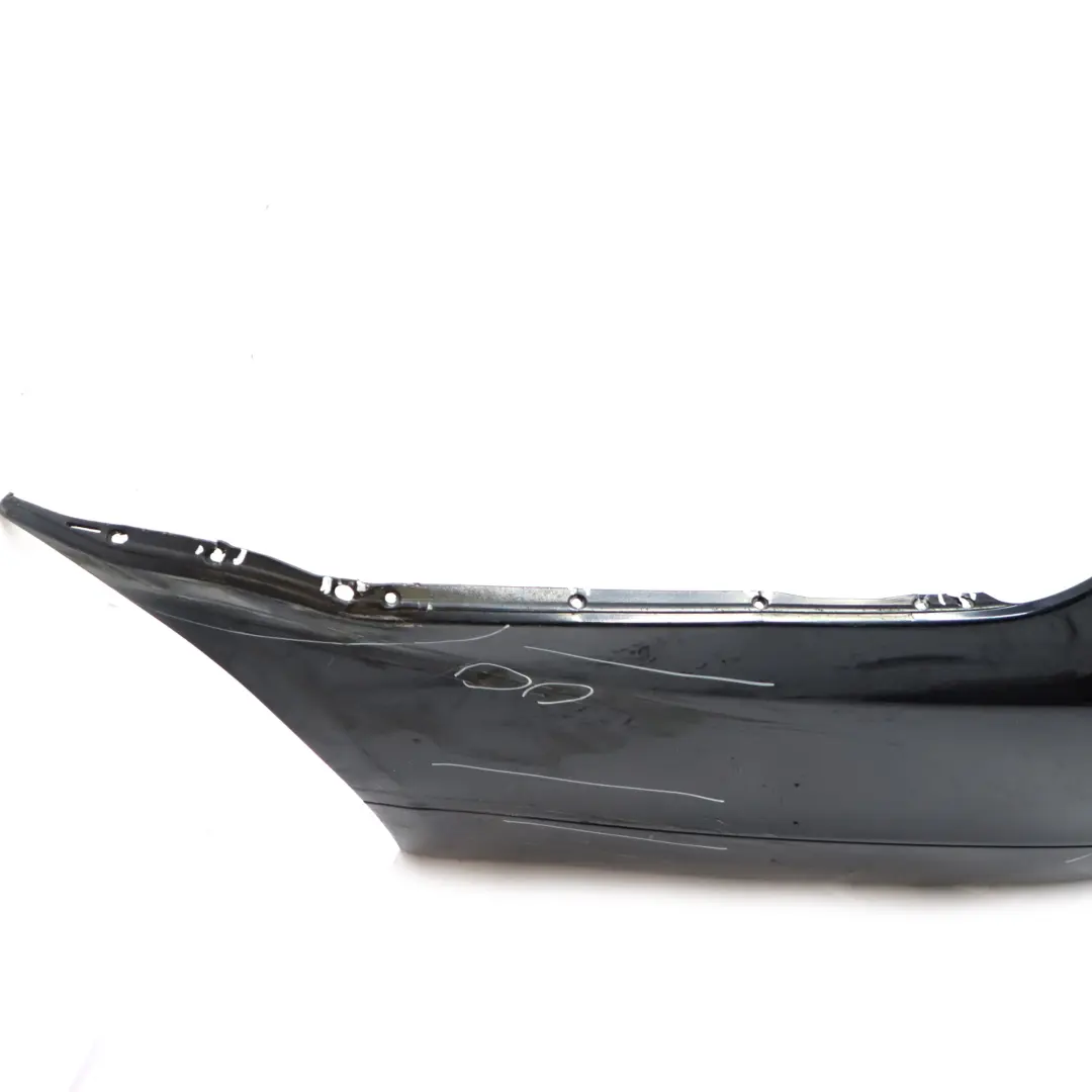 BMW E60 LCI Rear Bumper PDC Monacoblau Monaco Blue Metallic - A35 - SKU 0422349-MB2 - Part number 0422349