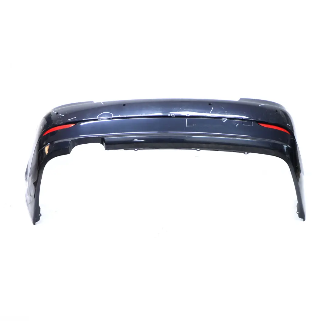 BMW E60 LCI Rear Bumper PDC Monacoblau Monaco Blue Metallic - A35 - SKU 0422349-MB2 - Part number 0422349