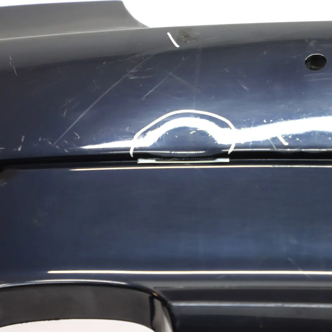 Bumper PDC Monacoblau Monaco Blue Metallic - A35 to BMW E60 LCI Rear with Part number 0422349 BMW E60 LCI Rear Bumper PDC Monacoblau Monaco Blue Metallic - A35 - SKU 0422349-MB2 - Part number 0422349