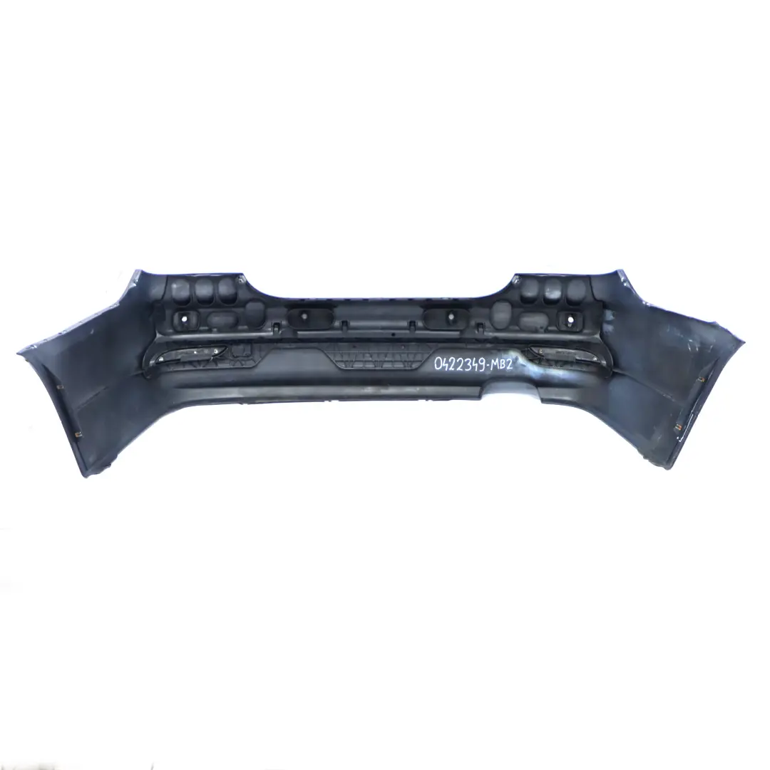 BMW E60 LCI Rear Bumper PDC Monacoblau Monaco Blue Metallic - A35 - SKU 0422349-MB2 - Part number 0422349