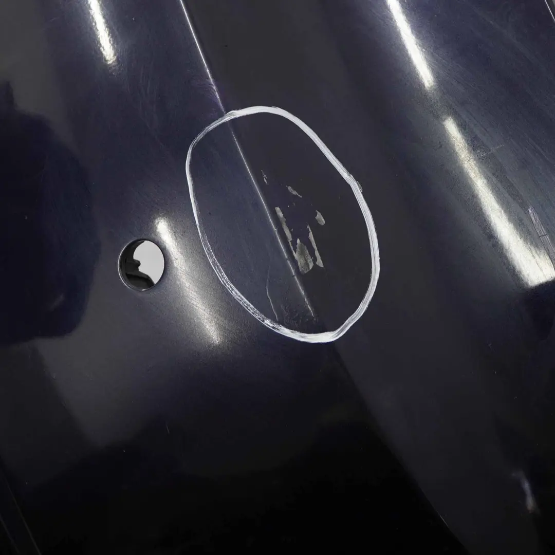 Bumper PDC Monacoblau Monaco Blue Metallic - A35 to BMW E60 LCI Rear with Part number 0422349 BMW E60 LCI Rear Bumper PDC Monacoblau Monaco Blue Metallic - A35 - SKU 0422349-MB3 - Part number 0422349