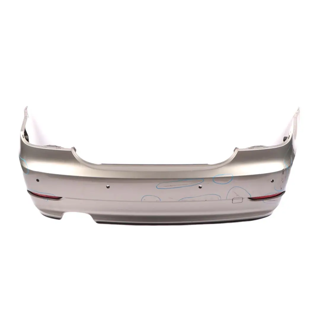 BMW 5 Series E60 Saloon 1 Rear Bumper PDC Platinbronze Platinum Bronze - A53 - SKU 0422349-PB1 - Part number 0422349