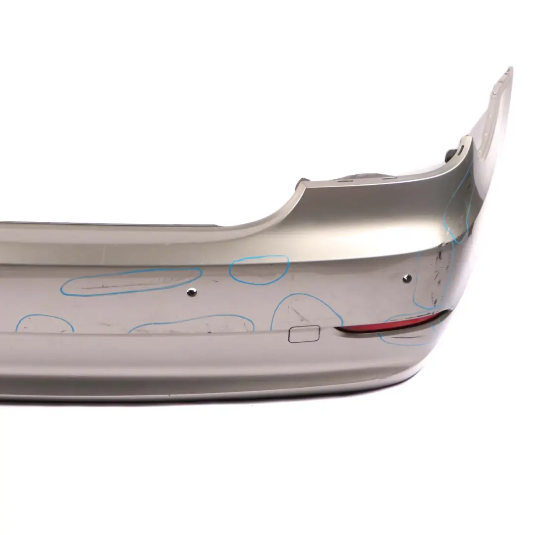 BMW 5 Series E60 Saloon 1 Rear Bumper PDC Platinbronze Platinum Bronze - A53 - SKU 0422349-PB1 - Part number 0422349