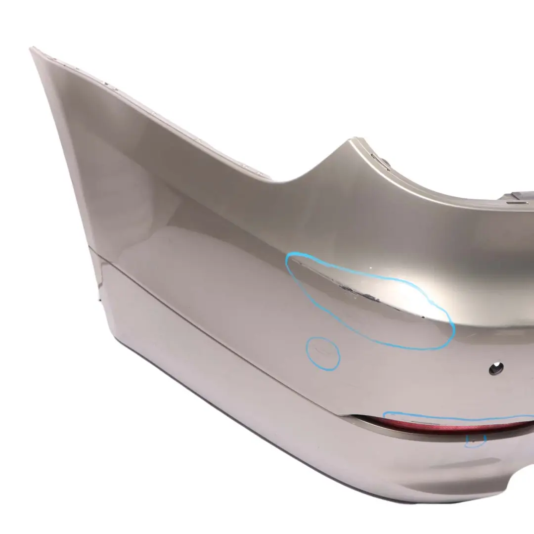 BMW 5 Series E60 Saloon 1 Rear Bumper PDC Platinbronze Platinum Bronze - A53 - SKU 0422349-PB1 - Part number 0422349