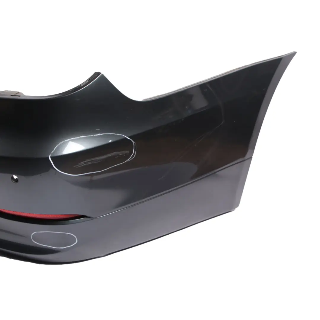 Bumper Rear PDC Trim Panel Platingrau Platinum Grey Metallic - A68 to BMW E60 LCI with Part number 0422349 BMW E60 LCI Bumper Rear PDC Trim Panel Platingrau Platinum Grey Metallic - A68 - SKU 0422349-PG - Part number 0422349