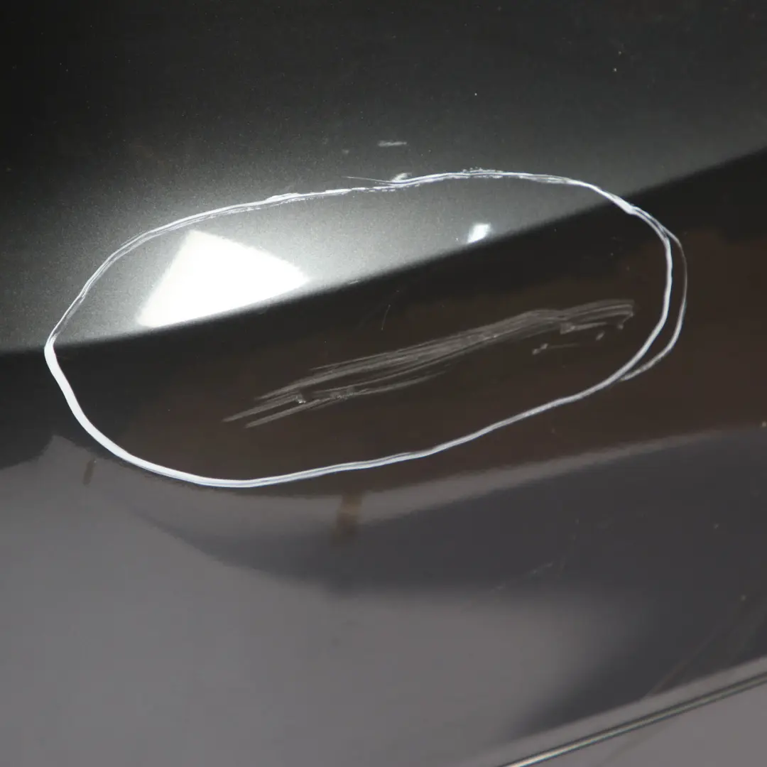 Bumper Rear PDC Trim Panel Platingrau Platinum Grey Metallic - A68 to BMW E60 LCI with Part number 0422349 BMW E60 LCI Bumper Rear PDC Trim Panel Platingrau Platinum Grey Metallic - A68 - SKU 0422349-PG - Part number 0422349