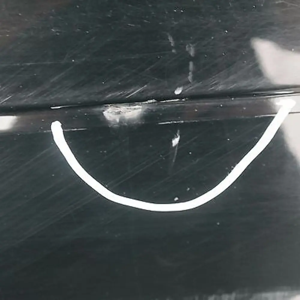 BMW E60 LCI lift Zderzak tylny tył schwarz II 668 - SKU 0422349-SCH - Numer Części 422349