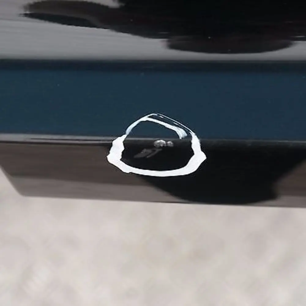BMW 5 SERIES E60N E60 LCi Saloon Rear Bumper PDC Black Schwarz 2 - 668 - SKU 0422349-SCH - Part number 422349