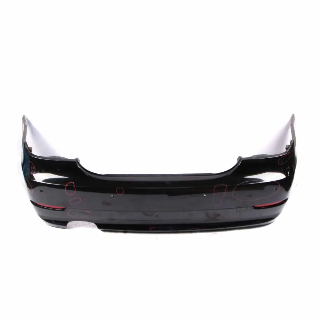 BMW E60 LCI Rear Bumper Saloon PDC Trim Panel Cover Black Schwarz 2 - 668 - SKU 0422349-SCH2 - Part number 0422349