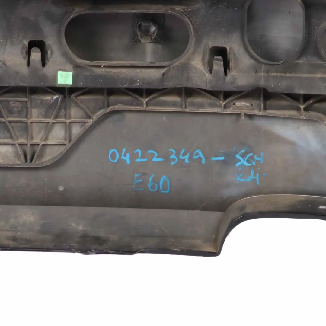 BMW E60 LCI Rear Bumper Saloon PDC Trim Panel Cover Black Schwarz 2 - 668 - SKU 0422349-SCH2 - Part number 0422349