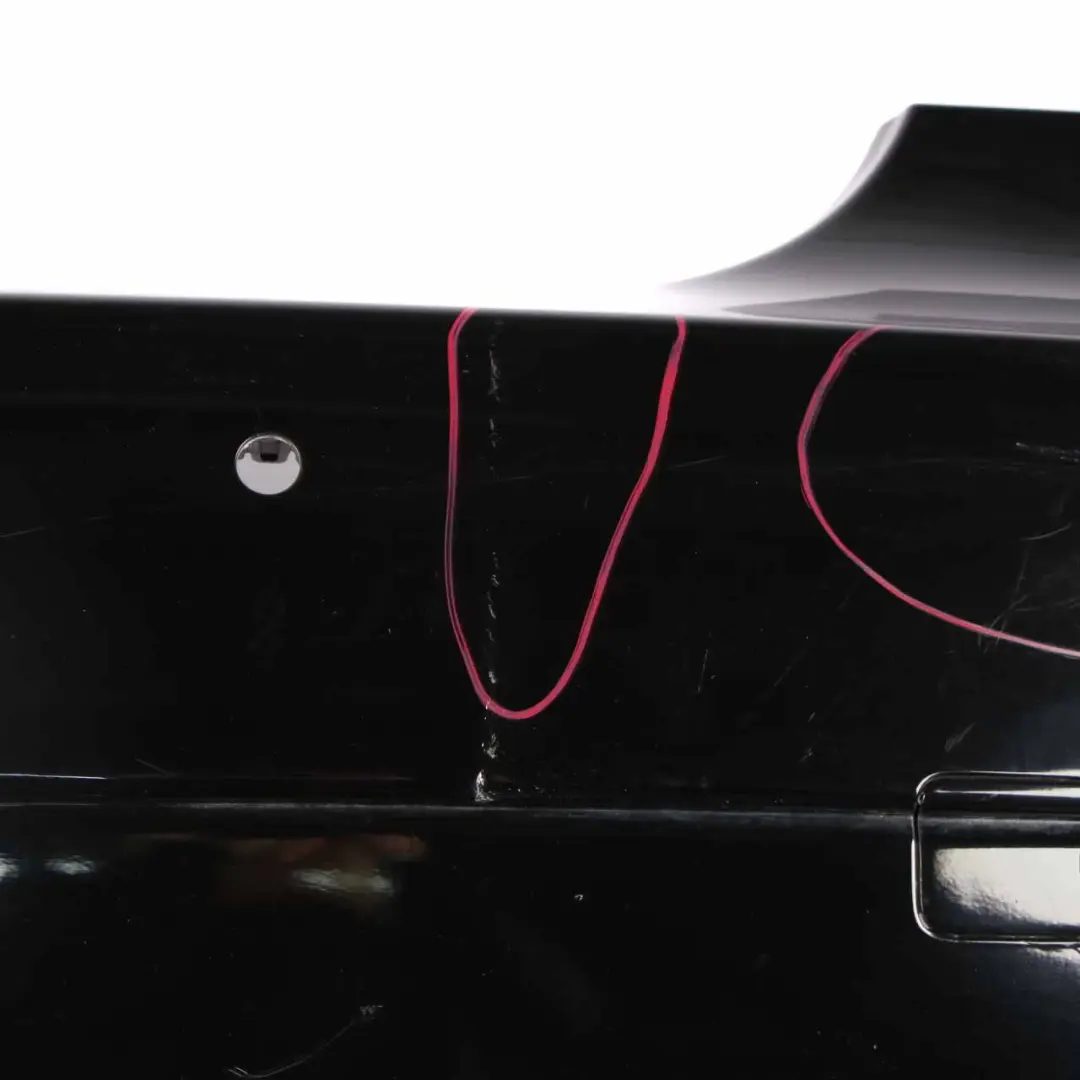 BMW E60 LCI Rear Bumper Saloon PDC Trim Panel Cover Black Schwarz 2 - 668 - SKU 0422349-SCH2 - Part number 0422349