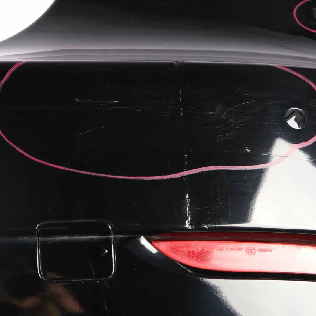 BMW E60 LCI Rear Bumper Saloon PDC Trim Panel Cover Black Schwarz 2 - 668 - SKU 0422349-SCH2 - Part number 0422349