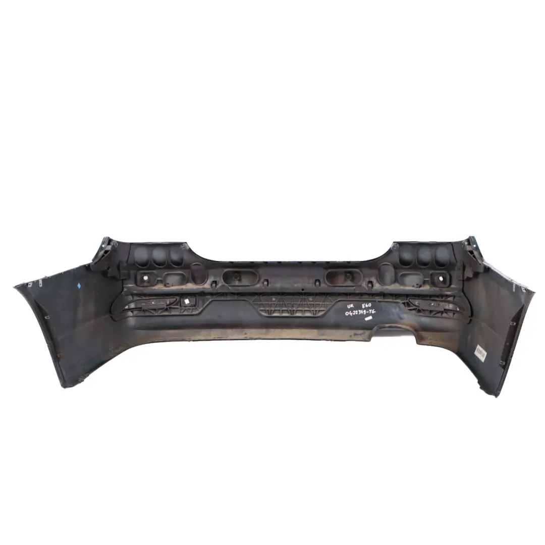 BMW 5 E60 LCI Saloon Rear Bumper PDC Tiefgruen Deep Green Metallic - A43 - SKU 0422349-TG - Part number 0422349