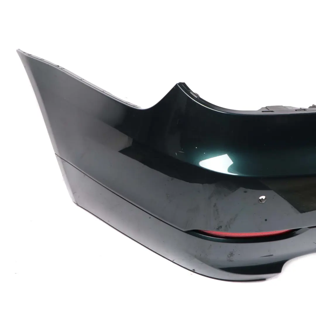 BMW 5 E60 LCI Saloon Rear Bumper PDC Tiefgruen Deep Green Metallic - A43 - SKU 0422349-TG - Part number 0422349