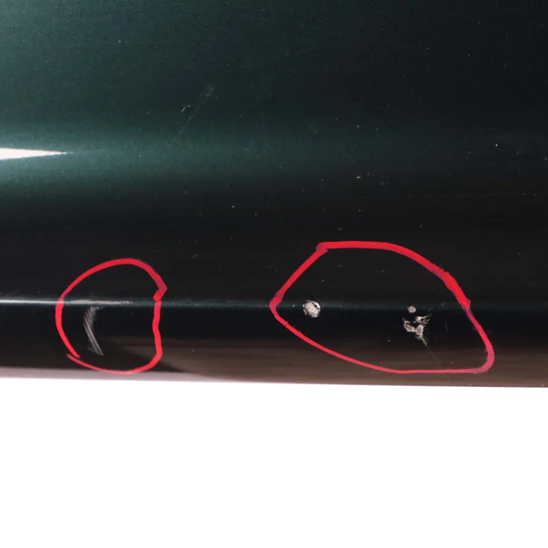 BMW 5 E60 LCI Saloon Rear Bumper PDC Tiefgruen Deep Green Metallic - A43 - SKU 0422349-TG - Part number 0422349