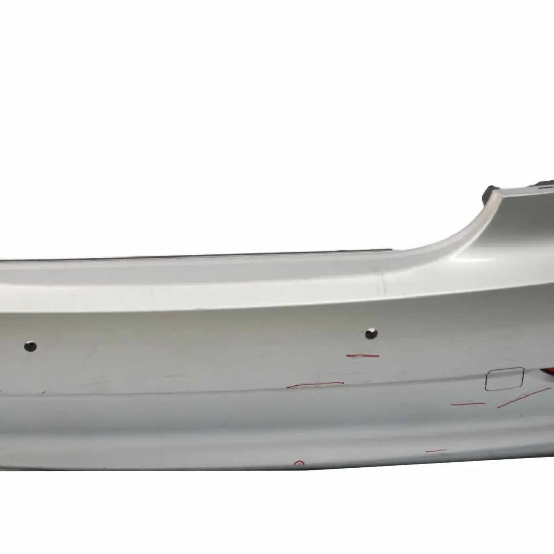 Bumper PDC Titansilber Titan Silver Metallic - 354 to BMW E60 Saloon Rear with Part number 0422349 BMW E60 Saloon Rear Bumper PDC Titansilber Titan Silver Metallic - 354 - SKU 0422349-TS - Part number 0422349