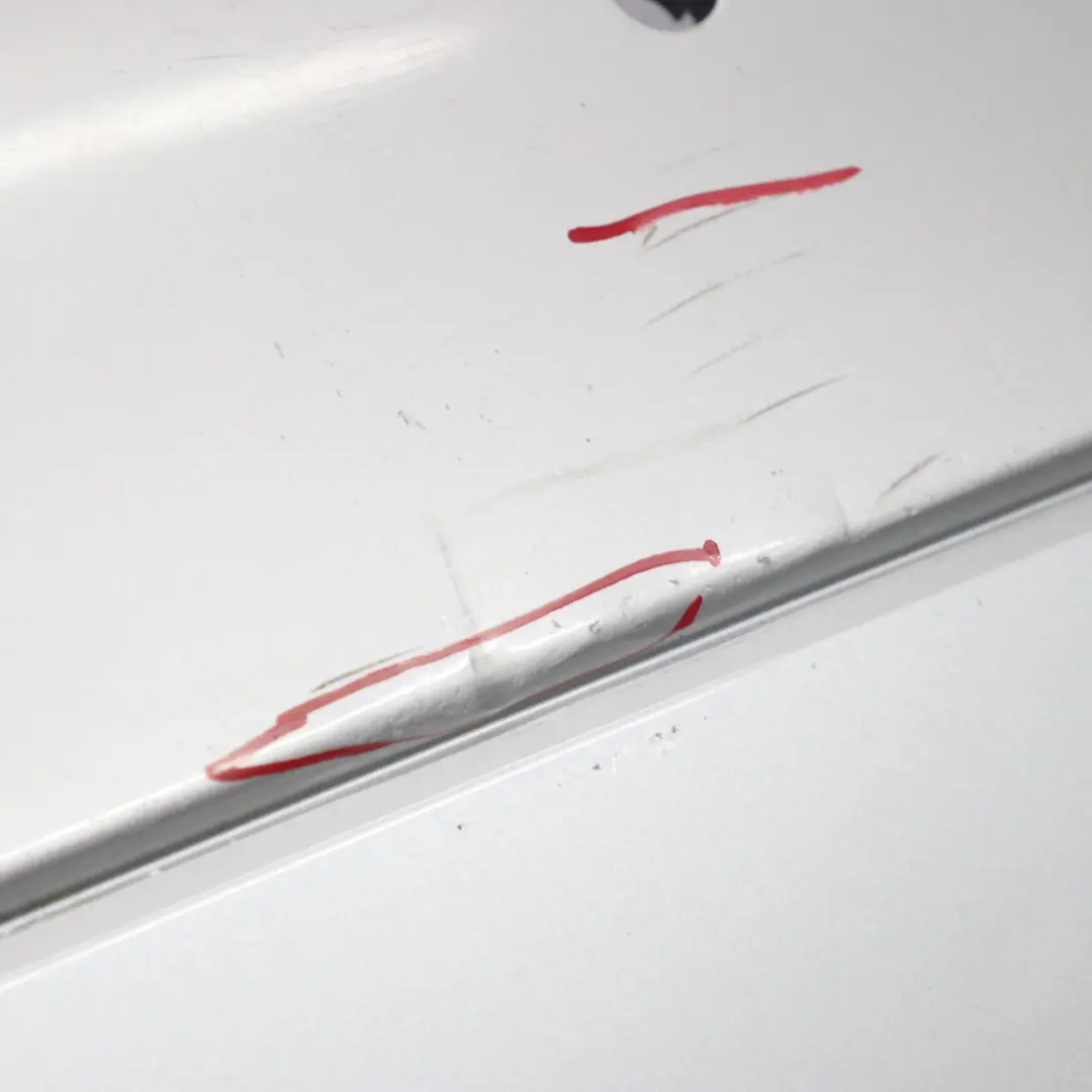 Bumper PDC Titansilber Titan Silver Metallic - 354 to BMW E60 Saloon Rear with Part number 0422349 BMW E60 Saloon Rear Bumper PDC Titansilber Titan Silver Metallic - 354 - SKU 0422349-TS - Part number 0422349