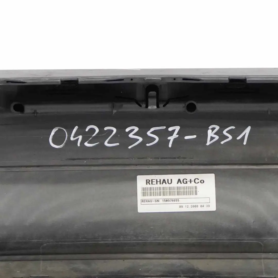 Bumper BMW E61 LCI Touring Trim Panel PDC Black Sapphire Metallic - 475 to Rear with Part number 0422357 Rear Bumper BMW E61 LCI Touring Trim Panel PDC Black Sapphire Metallic - 475 - SKU 0422357-BS1 - Part number 0422357