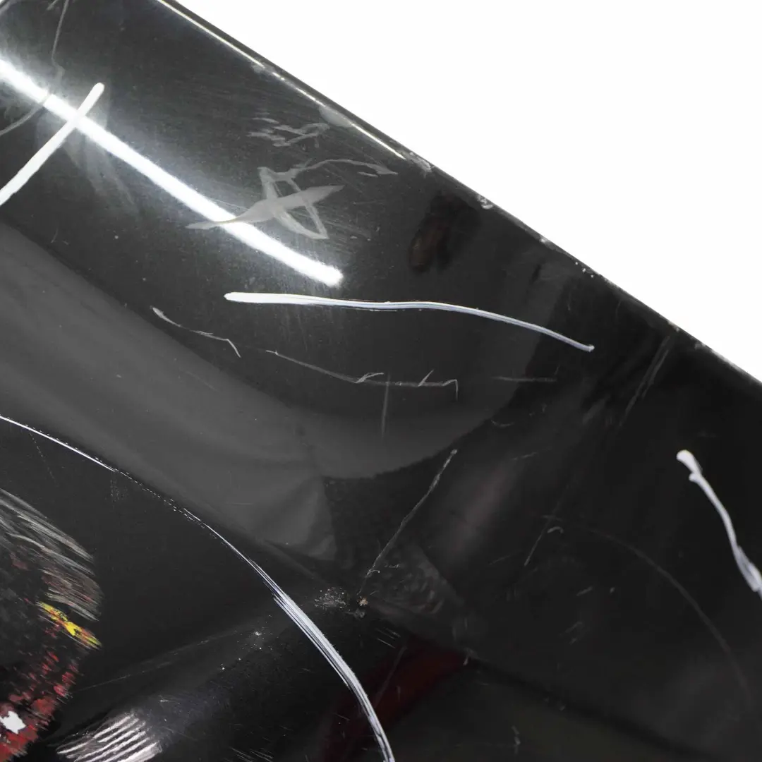 Bumper BMW E61 LCI Touring Trim Panel PDC Black Sapphire Metallic - 475 to Rear with Part number 0422357 Rear Bumper BMW E61 LCI Touring Trim Panel PDC Black Sapphire Metallic - 475 - SKU 0422357-BS1 - Part number 0422357