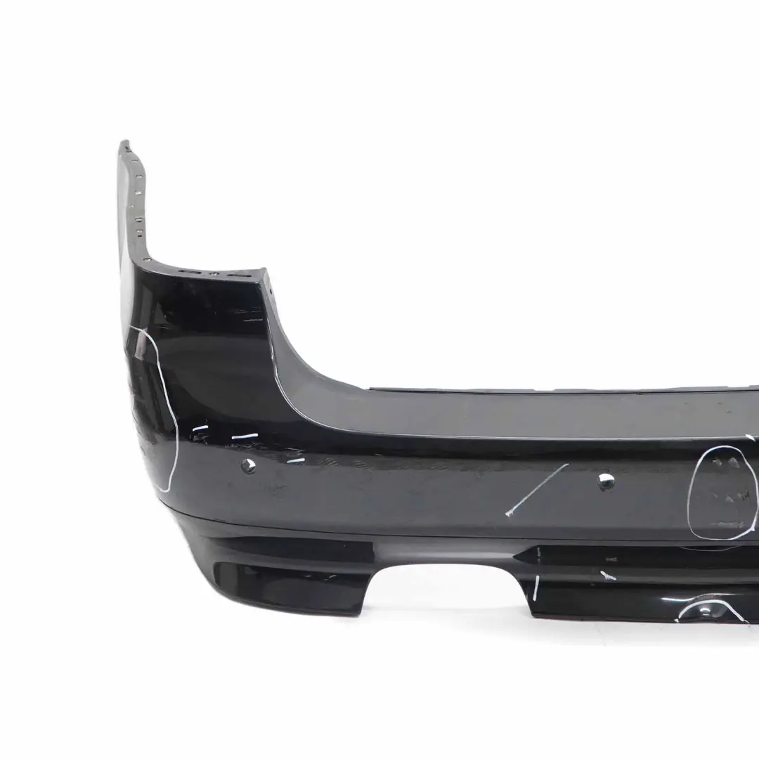 Rear Bumper BMW E61 LCI Touring Trim Panel PDC Black Sapphire Metallic - 475 - SKU 0422357-BS2 - Part number 0422357